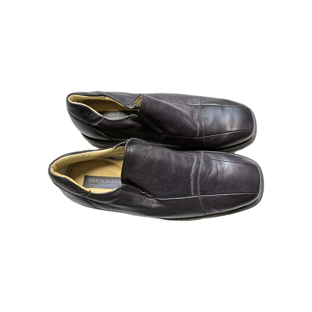 Franco Lotti Men's Leather Dress Pull On Shoes 13